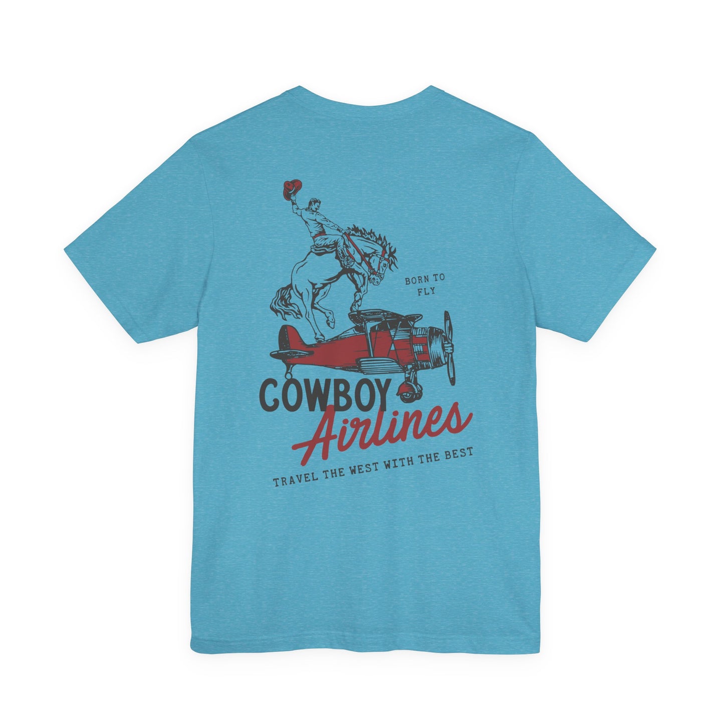 Cowboy Airlines Graphic Unisex T-Shirt