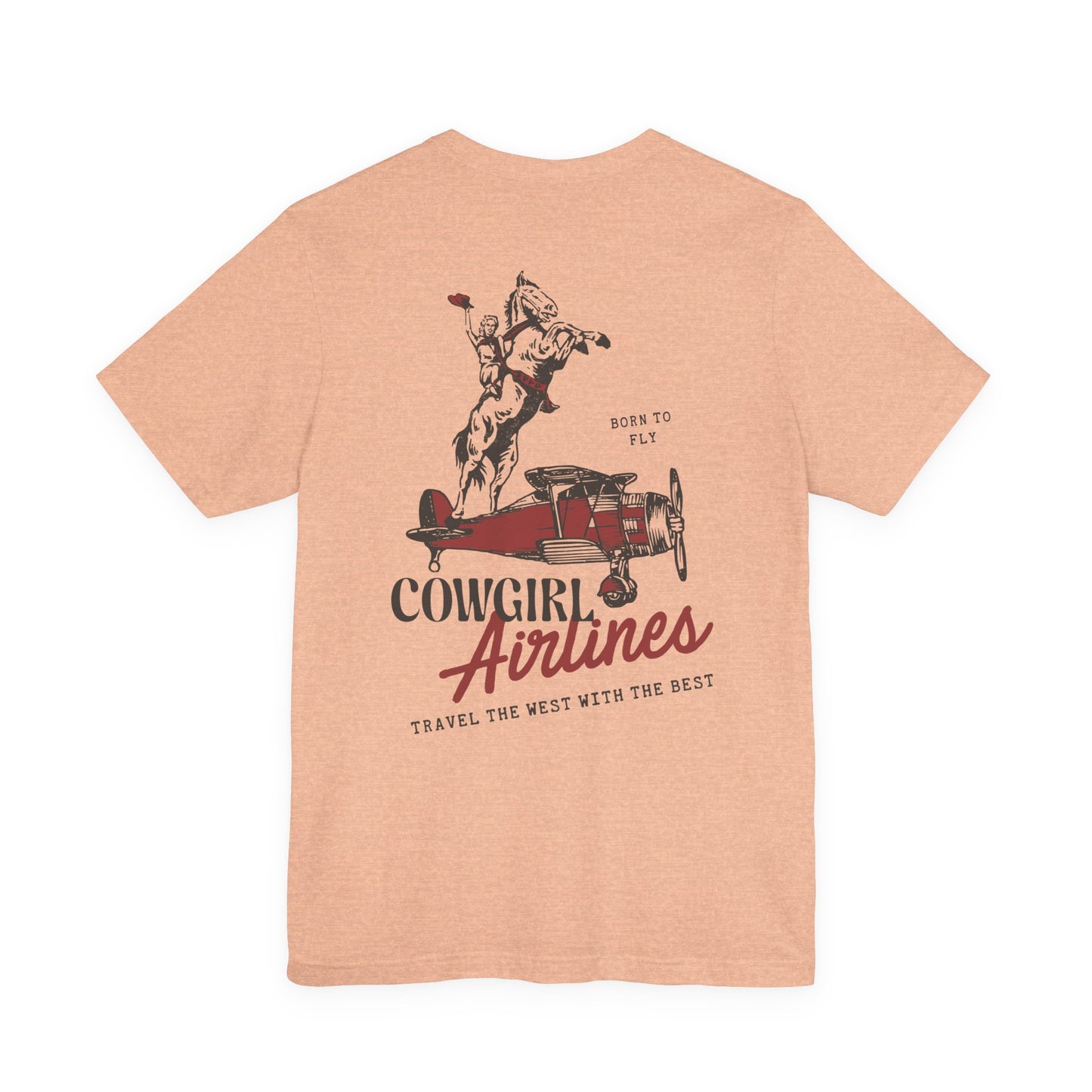 Cowgirl Airlines  Unisex T-Shirt