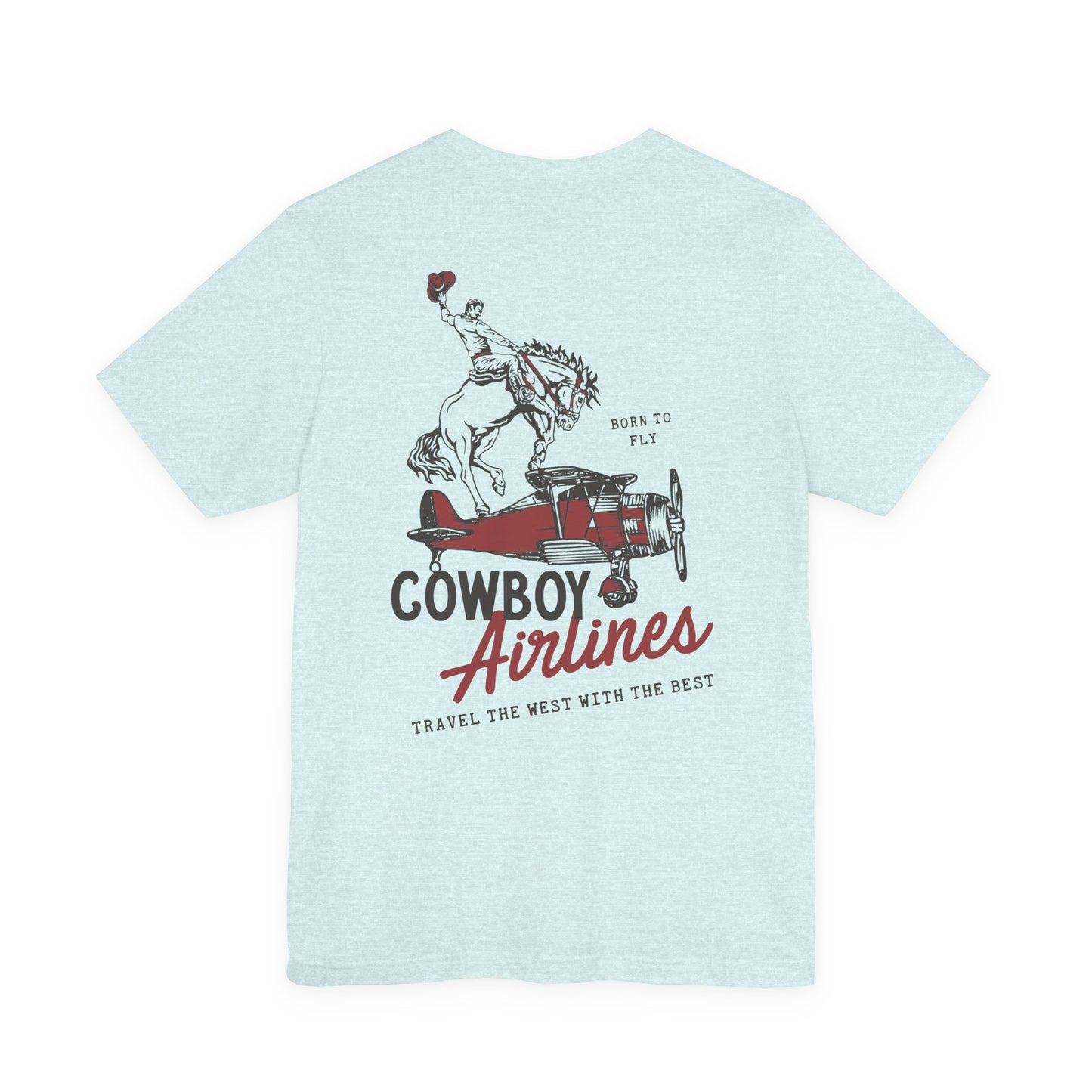 Cowboy Airlines Graphic Unisex T-Shirt