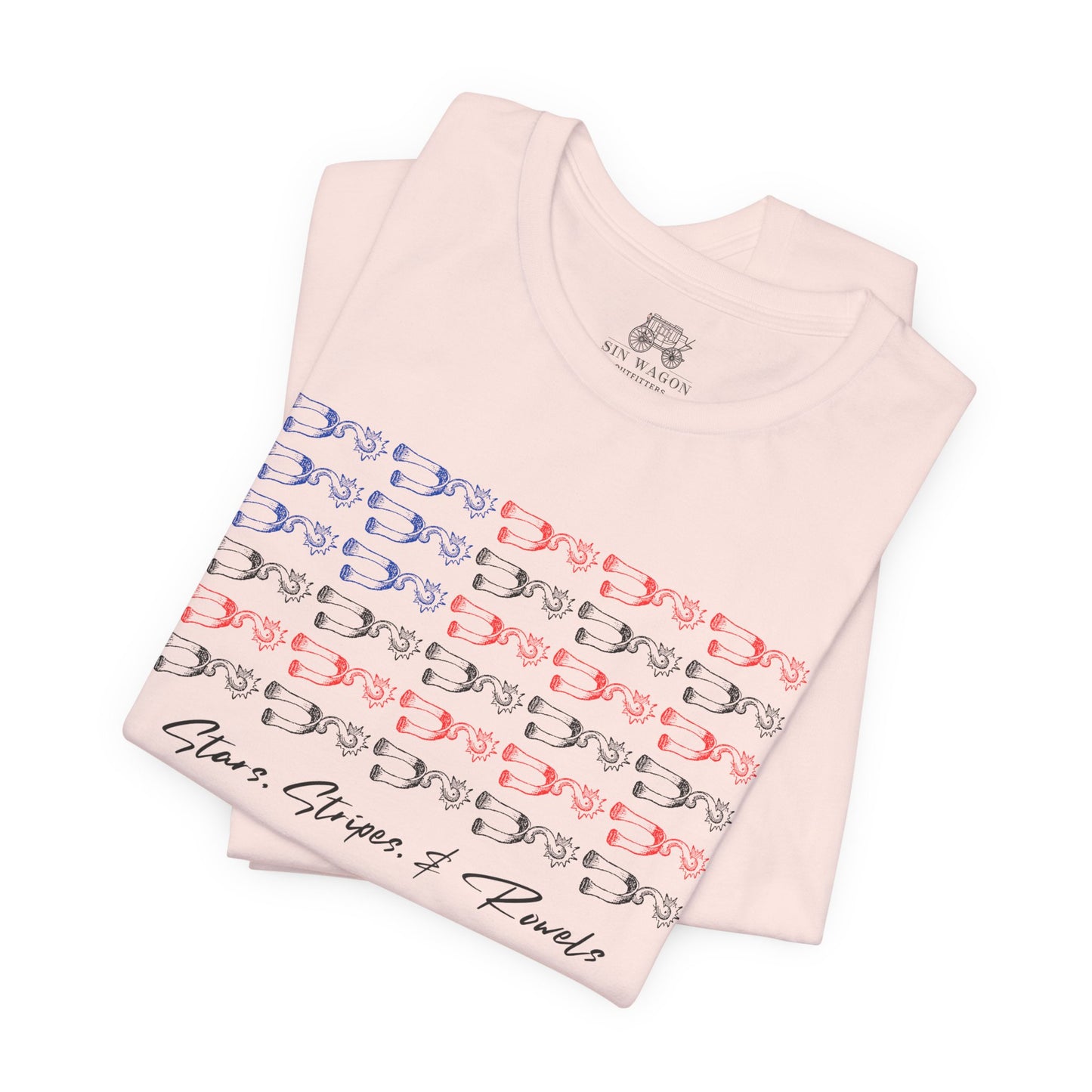 Stars, Stripes & Rowels Unisex T-Shirt