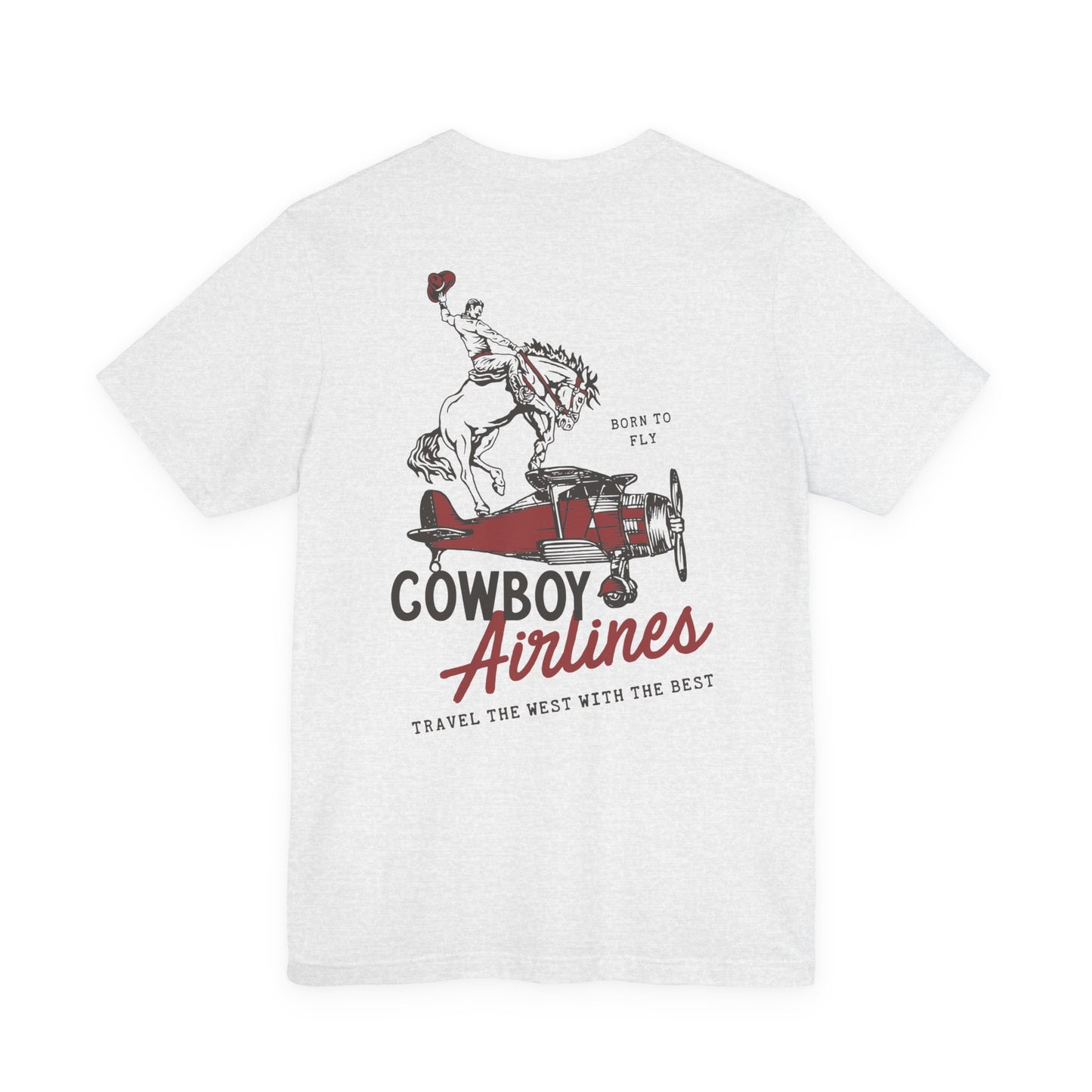 Cowboy Airlines Graphic Unisex T-Shirt