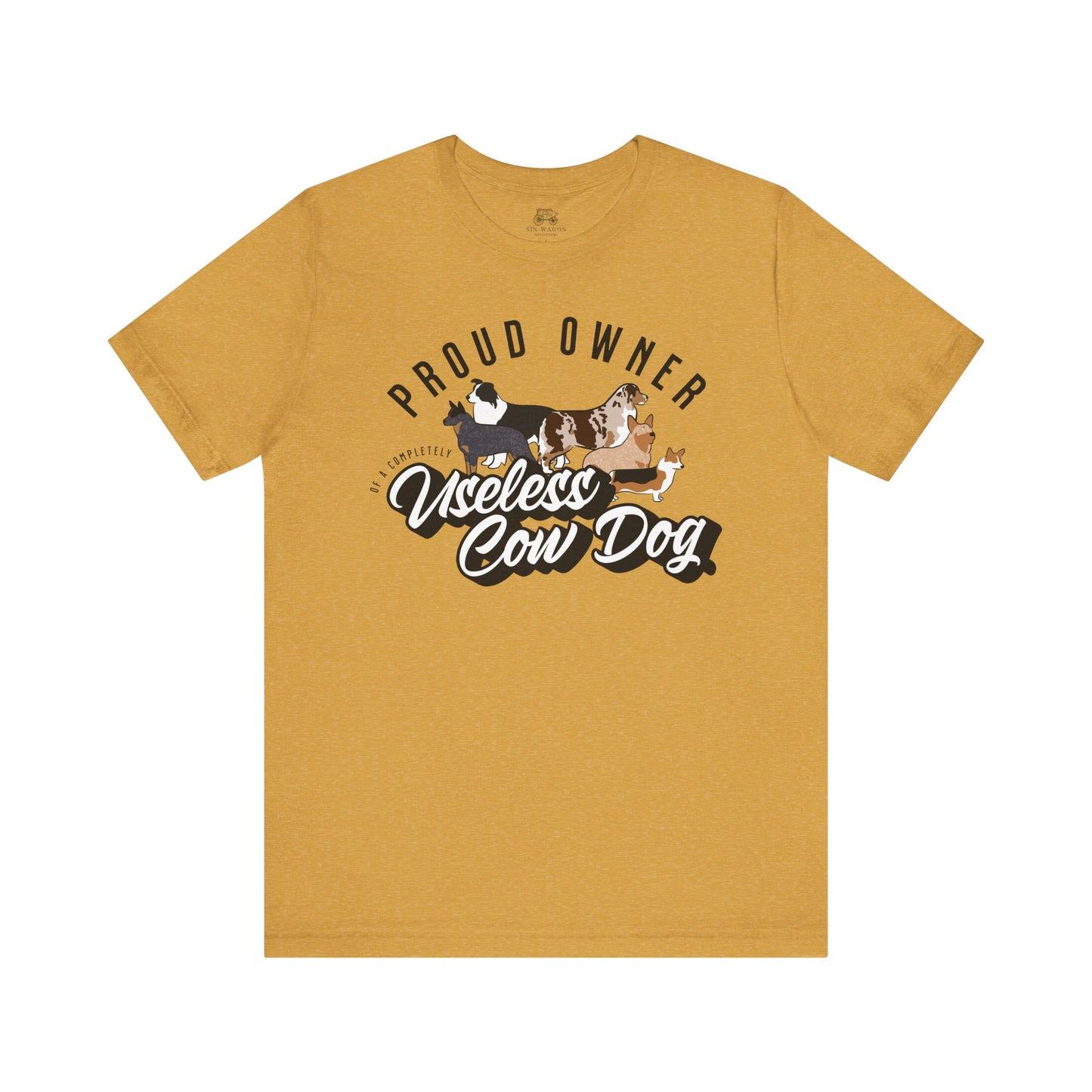 Proud Owner Useless Cow Dog T-Shirt