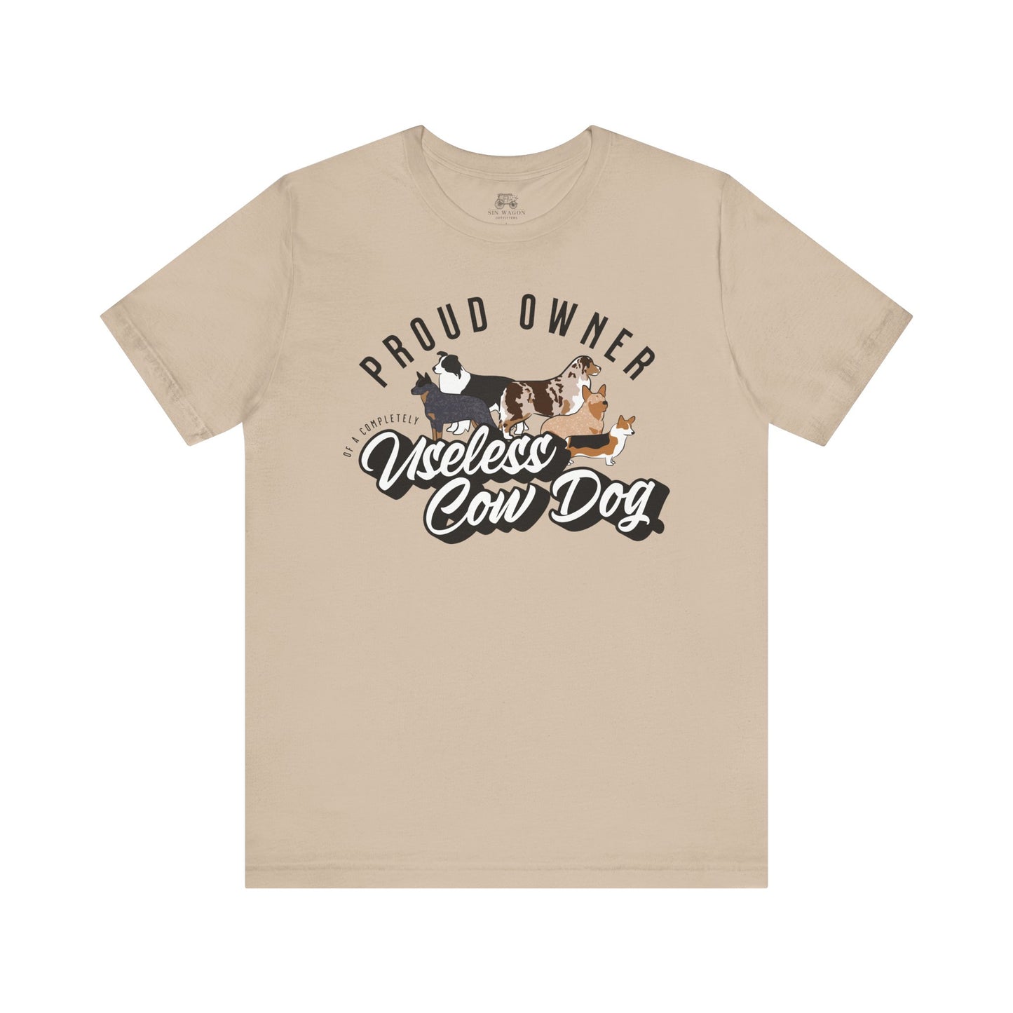 Proud Owner Useless Cow Dog T-Shirt