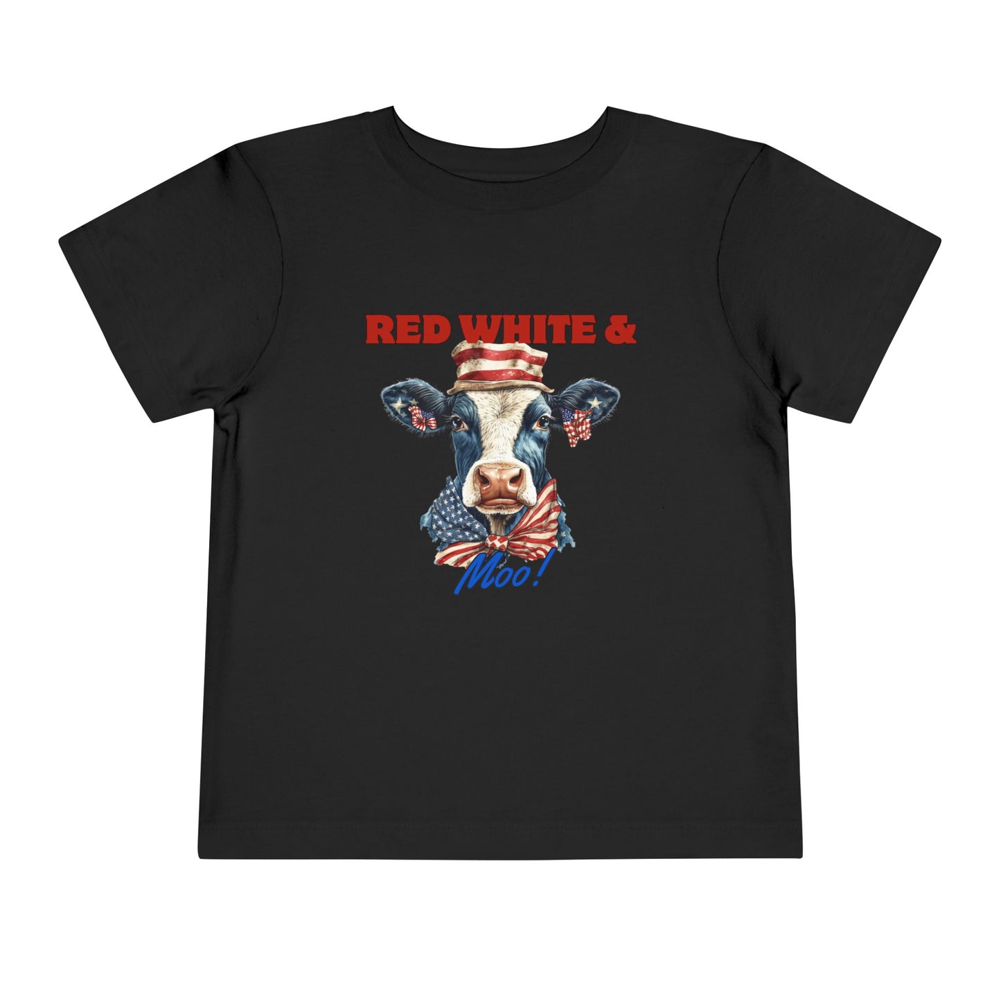 Red White & Moo! Toddler T-Shirt
