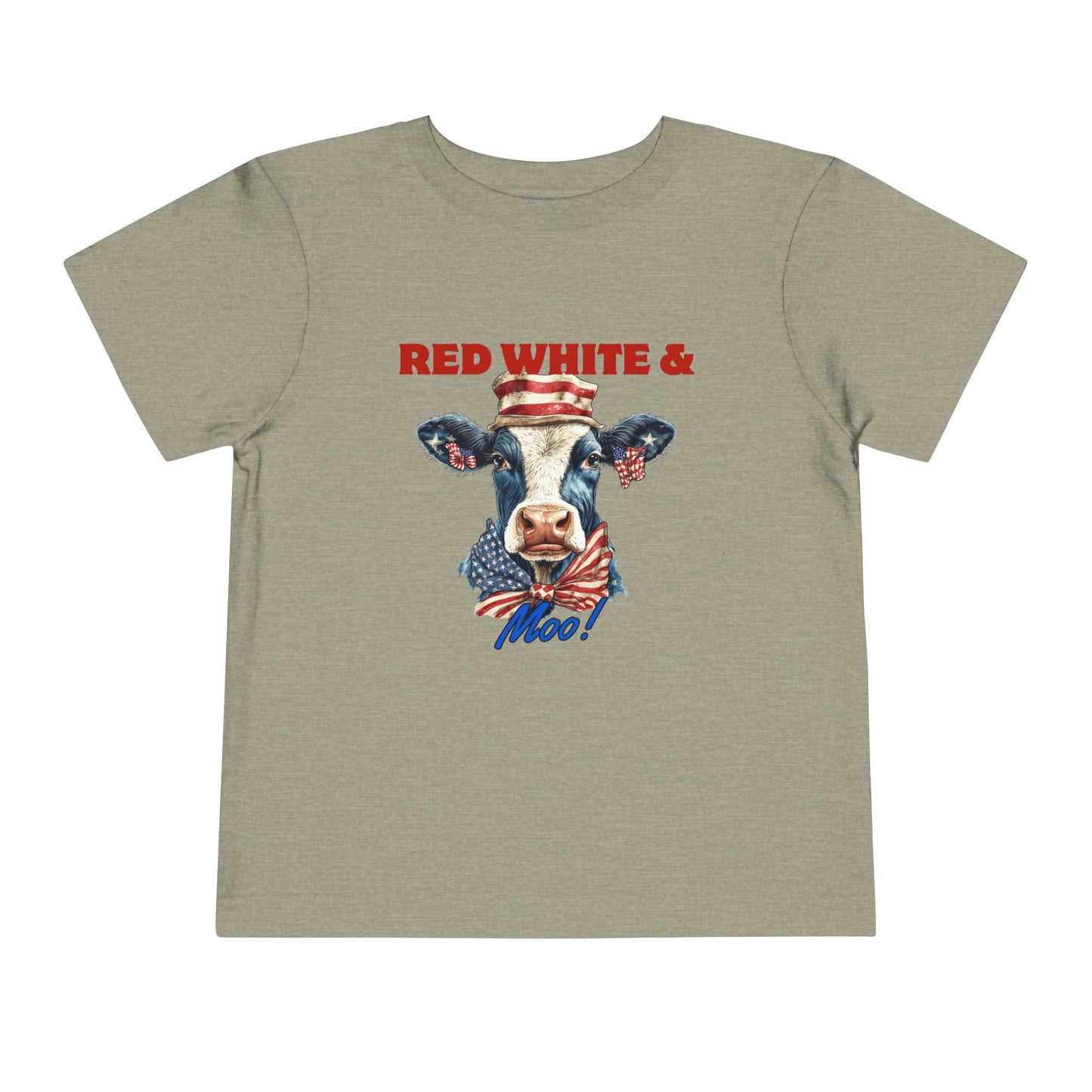 Red White & Moo! Toddler T-Shirt