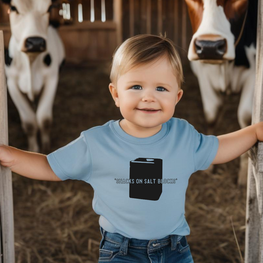 Snacks on Salt Blocks Toddler T- Shirt