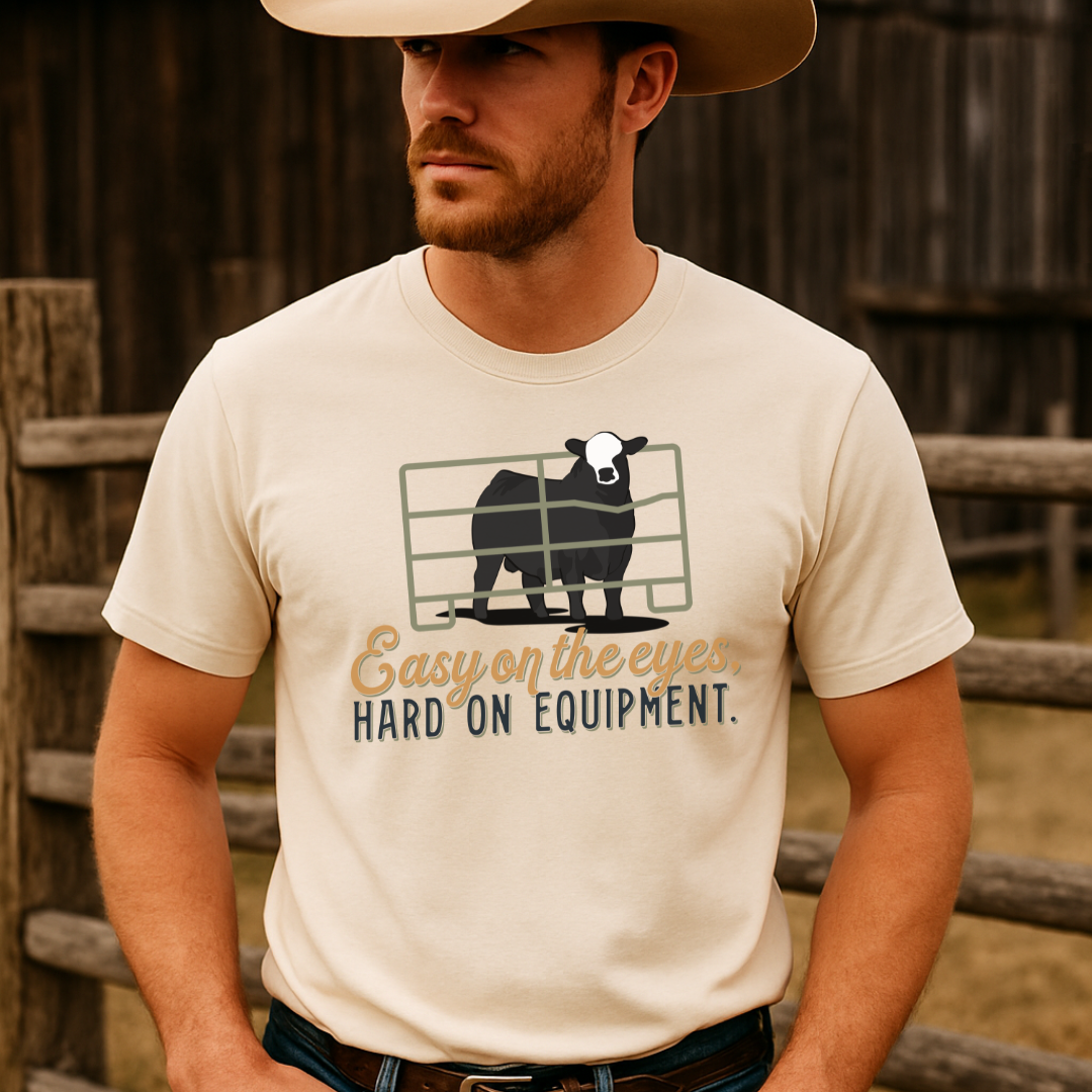 Easy on the eyes, Hard on Equipment Unisex T-Shirt
