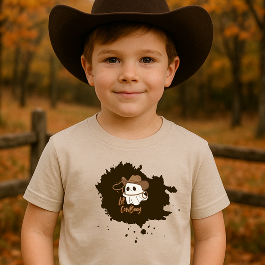 Lil’ CowBooy – Toddler Western Halloween Tee