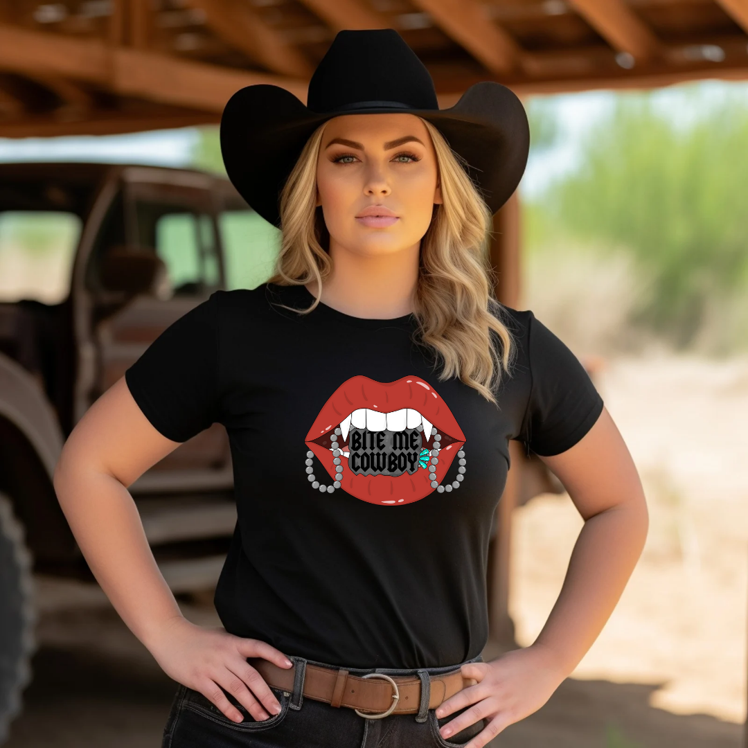 Bite Me Cowboy T-Shirt
