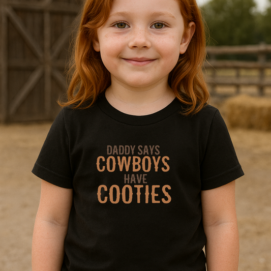 Cowboys Have Cooties Youth T-Shirt
