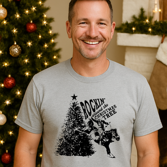Rockin' Christmas Tree Unisex T-Shirt
