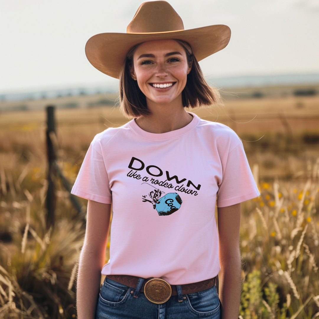 Youth Down Like a Rodeo Clown T-Shirt