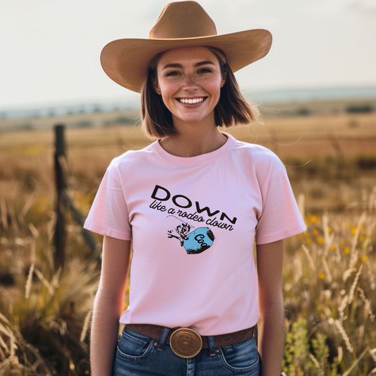 Youth Down Like a Rodeo Clown T-Shirt