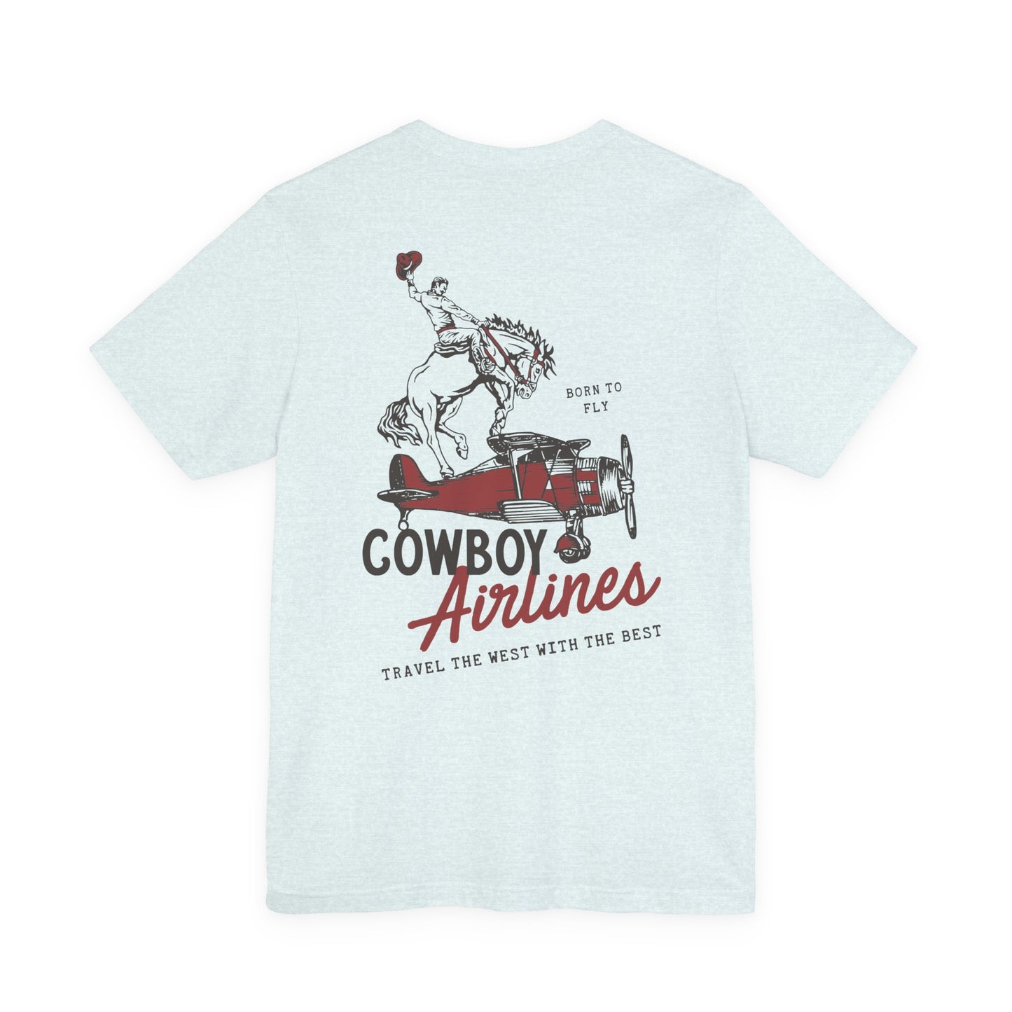 Cowboy Airlines Graphic Unisex T-Shirt