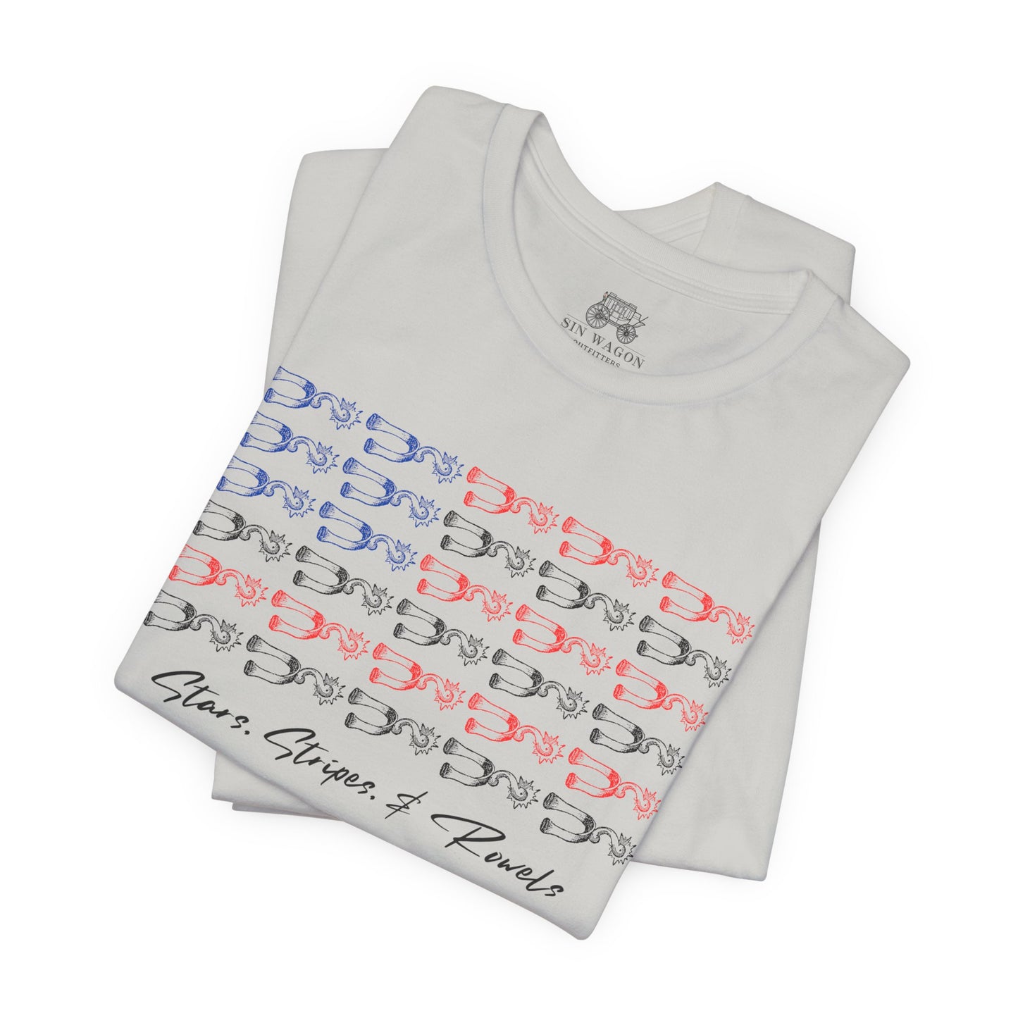 Stars, Stripes & Rowels Unisex T-Shirt