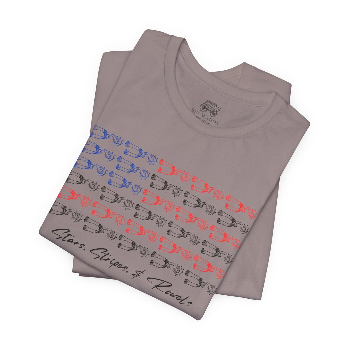Stars, Stripes & Rowels Unisex T-Shirt