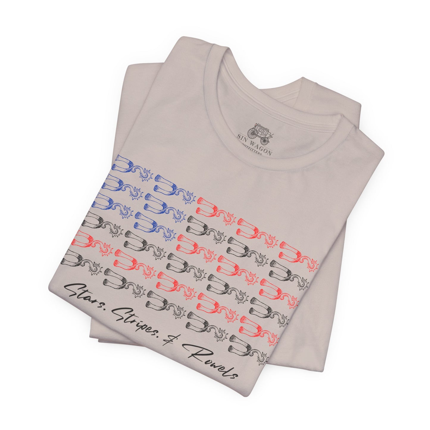 Stars, Stripes & Rowels Unisex T-Shirt