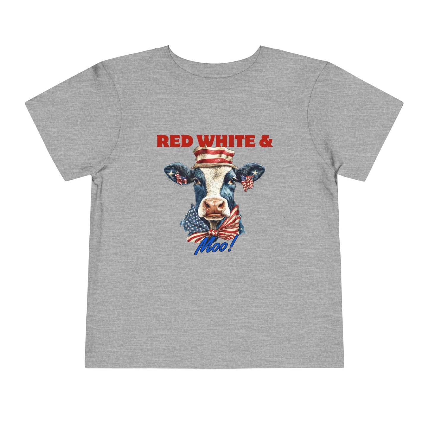 Red White & Moo! Toddler T-Shirt