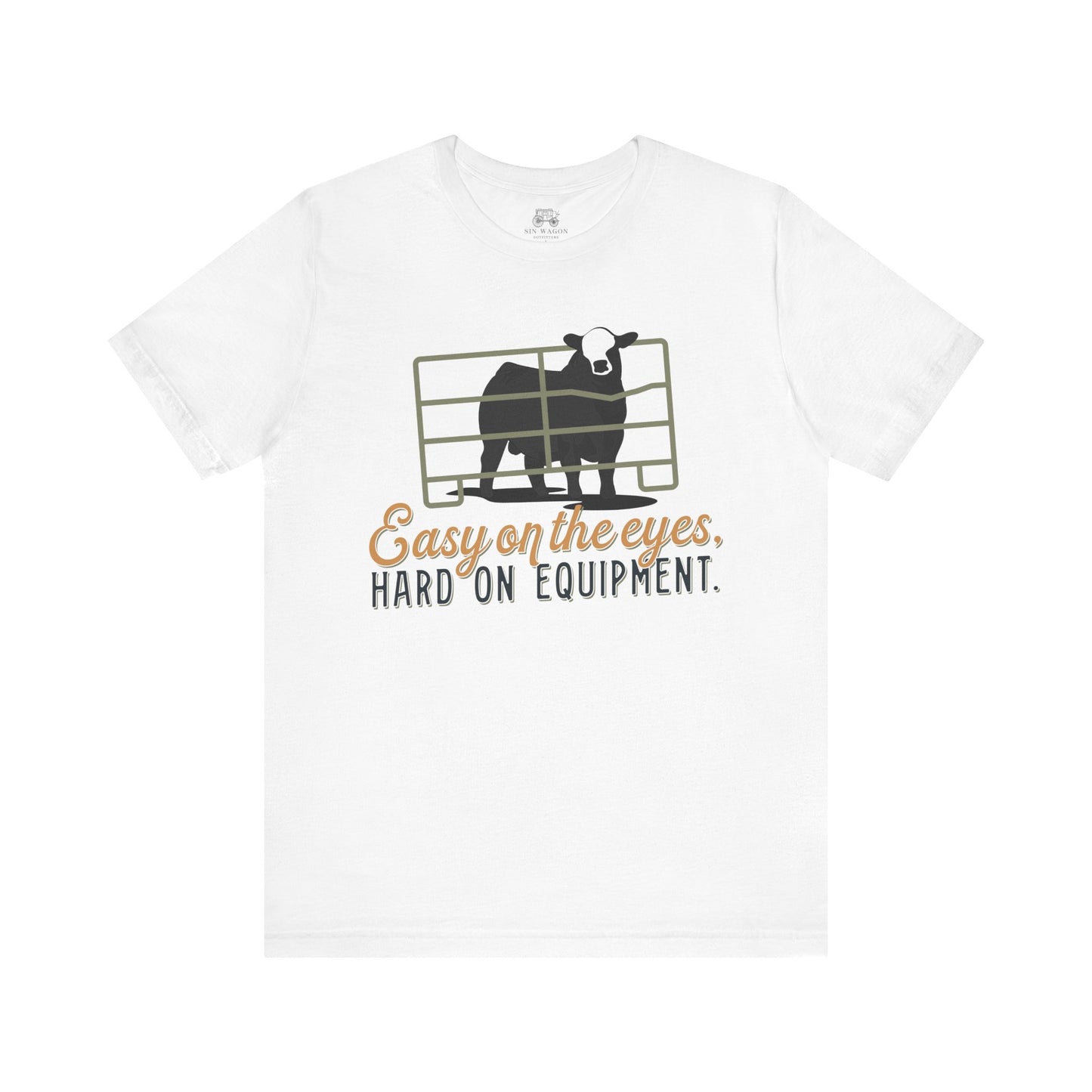 Easy on the eyes, Hard on Equipment Unisex T-Shirt