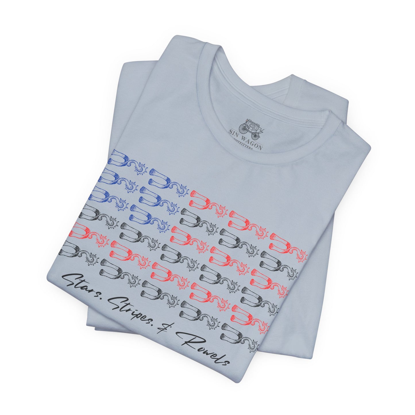 Stars, Stripes & Rowels Unisex T-Shirt