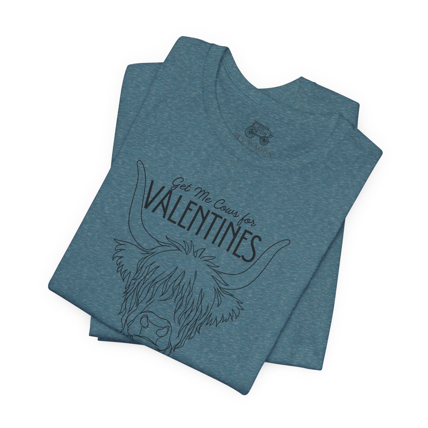 Get Me Cows for Valentines Unisex T-Shirt